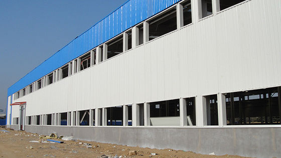 Q235 Q355 المباني المعدنية الهندسية للصناعة والتجارة